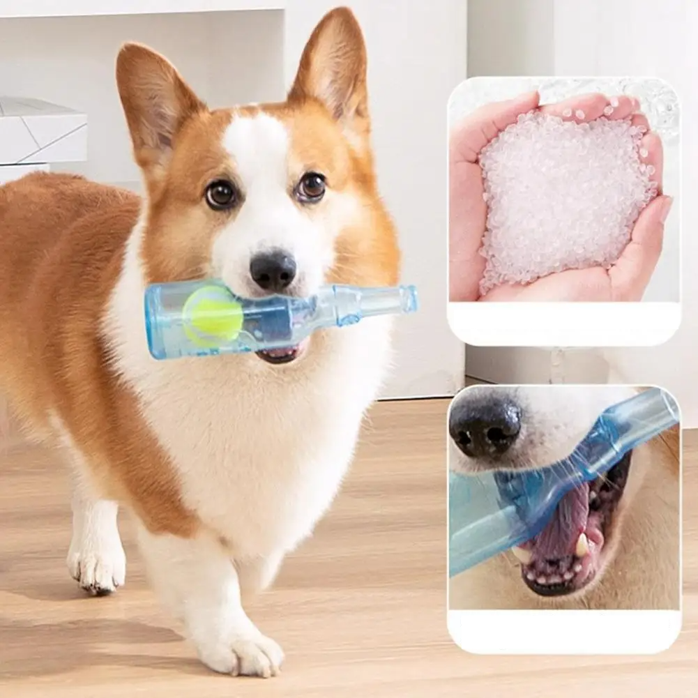 SnackBuddy Hondenspeeltje met Waterfles & Snackdispenser