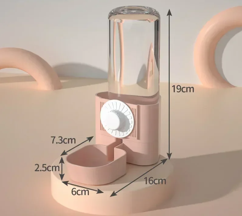 AquaBunny Automatische Drinkfles voor Konijnen & Kleine Dieren (500 ml)
