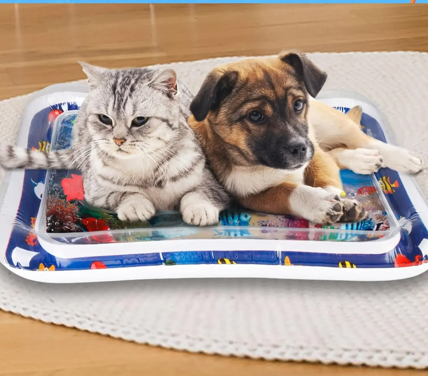 AquaPlay Opblaasbare Waterspeelmat voor Honden & Katten