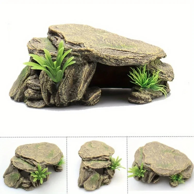 Kunstmatig schildpaddenhuisje ornament