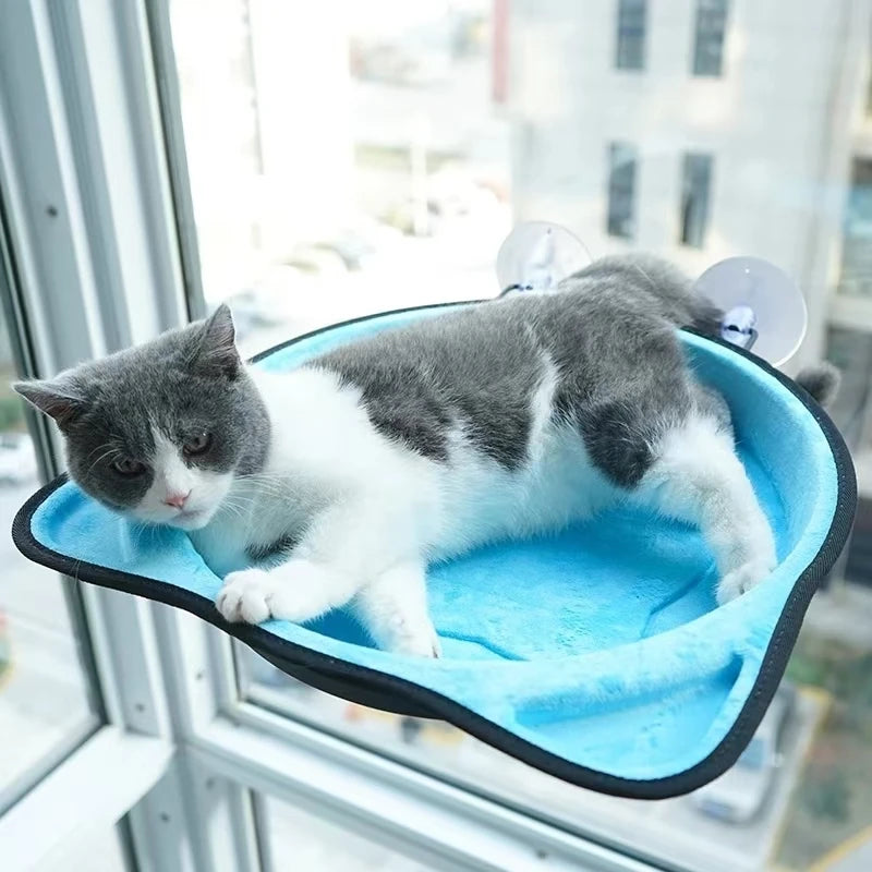 Kattenraamhangmat Fluweel & IJzer – 15 kg draagkracht – Wasbare hoes