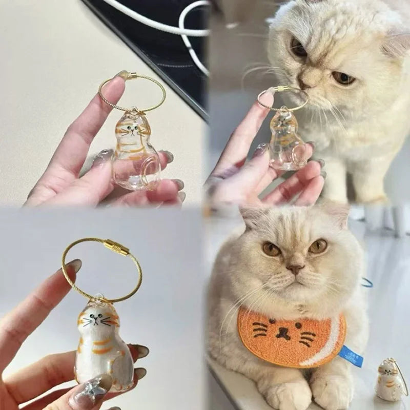 PawRemembrance – Kattenvormige Herdenkings Sleutelhanger met Haarbewaarcontainer