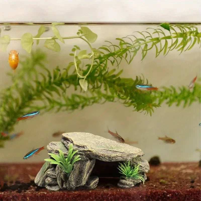 Kunstmatig schildpaddenhuisje ornament