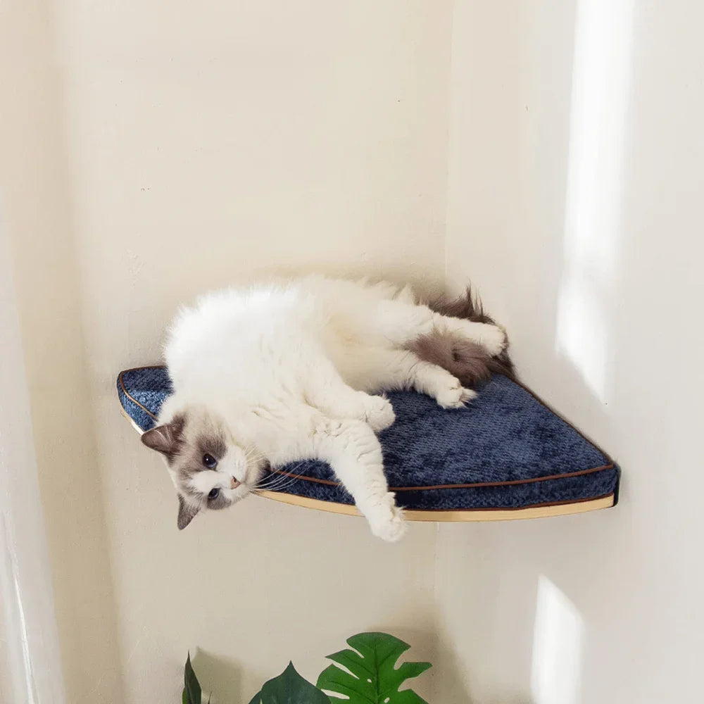 SkyNest Wandgemonteerde Kattenklimtoren