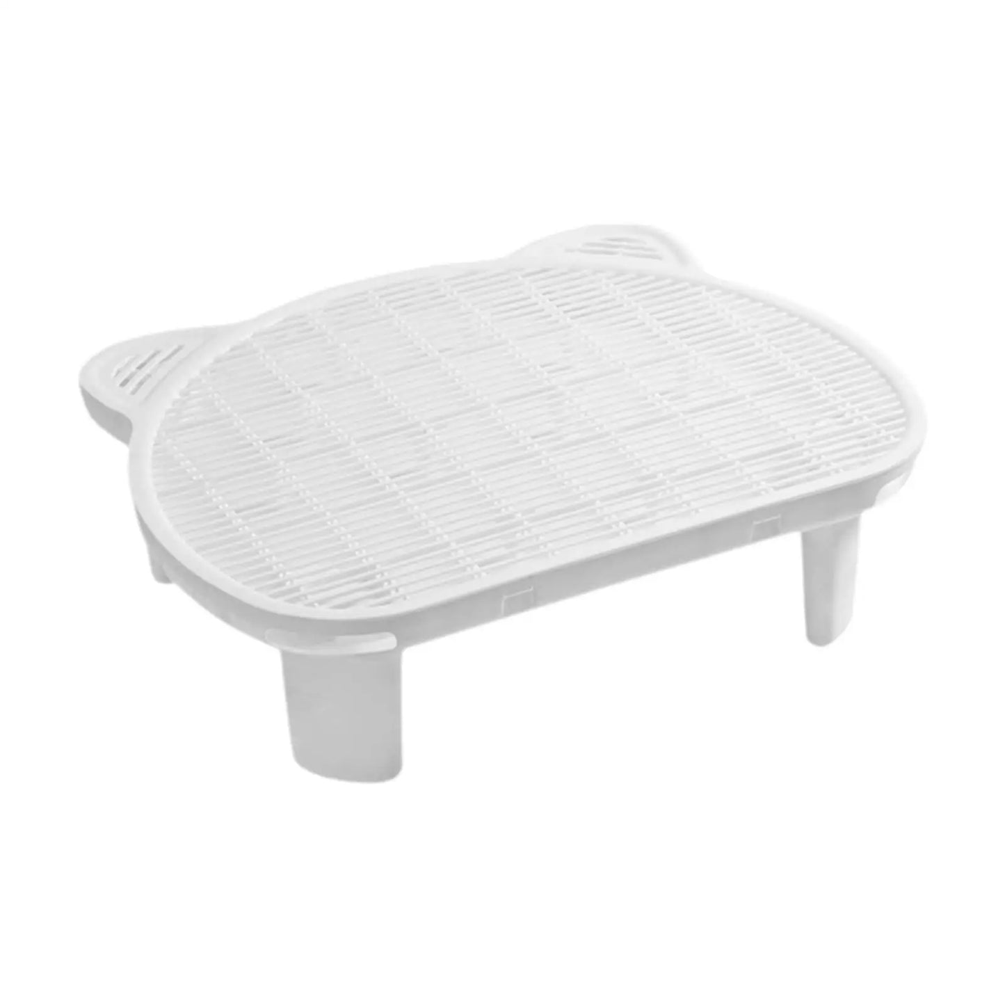 Wasbare Kattenbakmat met Trap – 51×40 cm, Antislip & Dubbel Laags