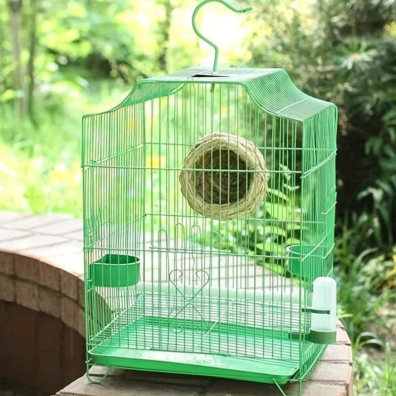 Waterdispenser vogel kunststof – lekvrij, 140 ml, voor valkparkieten