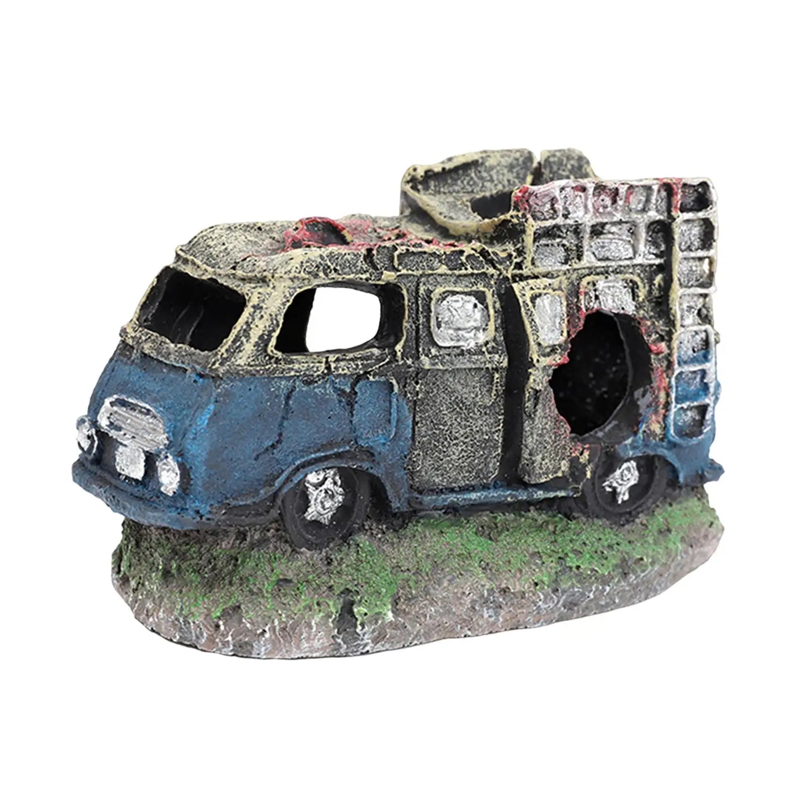 Decoratie van een visschuilplaats voor een autowrak