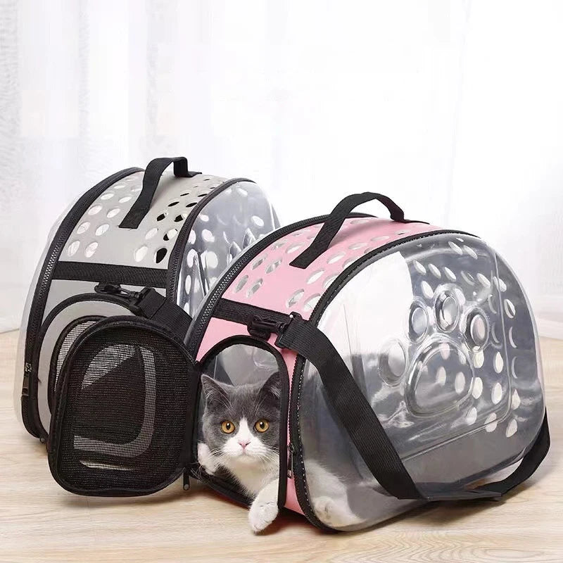 Transparante Huisdierenrugzak PVC/EVA – Ademende Draagtas