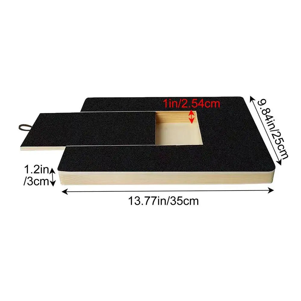 Honden Nagel Schuurplank van Hout β Verstelbaar 35x25cm