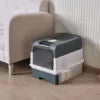 Gesloten Kattenbak met UV-sterilisatie – Groot & Hygiënisch Plastic