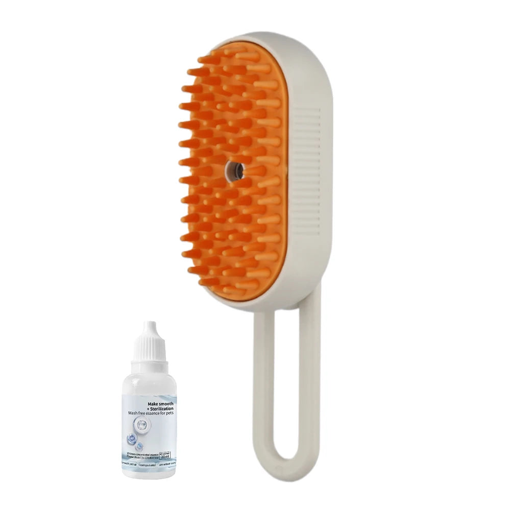 PurrSteam 3-in-1 Stoomborstel voor Katten & Honde