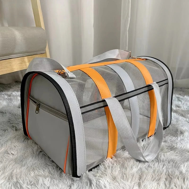 Huisdierentas Nylon Ademend – Draagbaar voor Katten & Kleine Honden