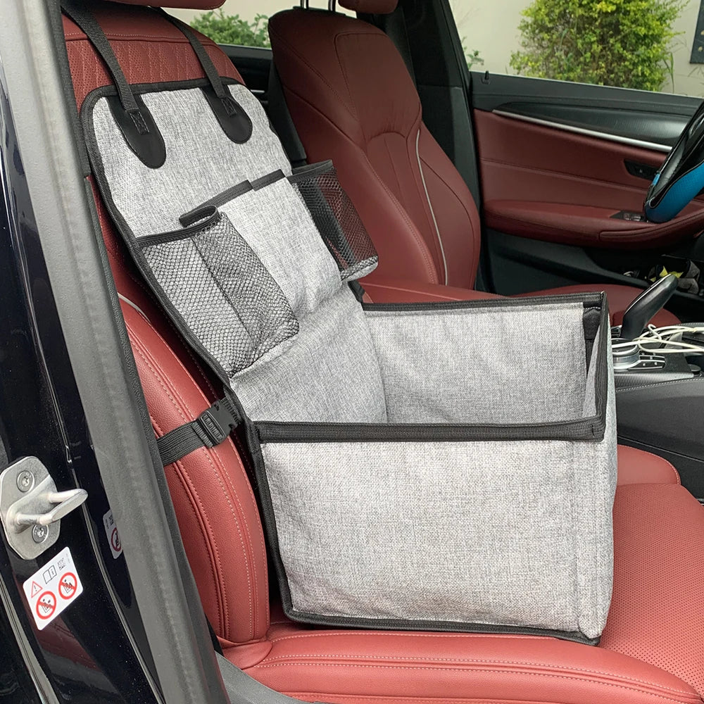 Honden Autostoel – Opvouwbaar & Veilig tot 15kg