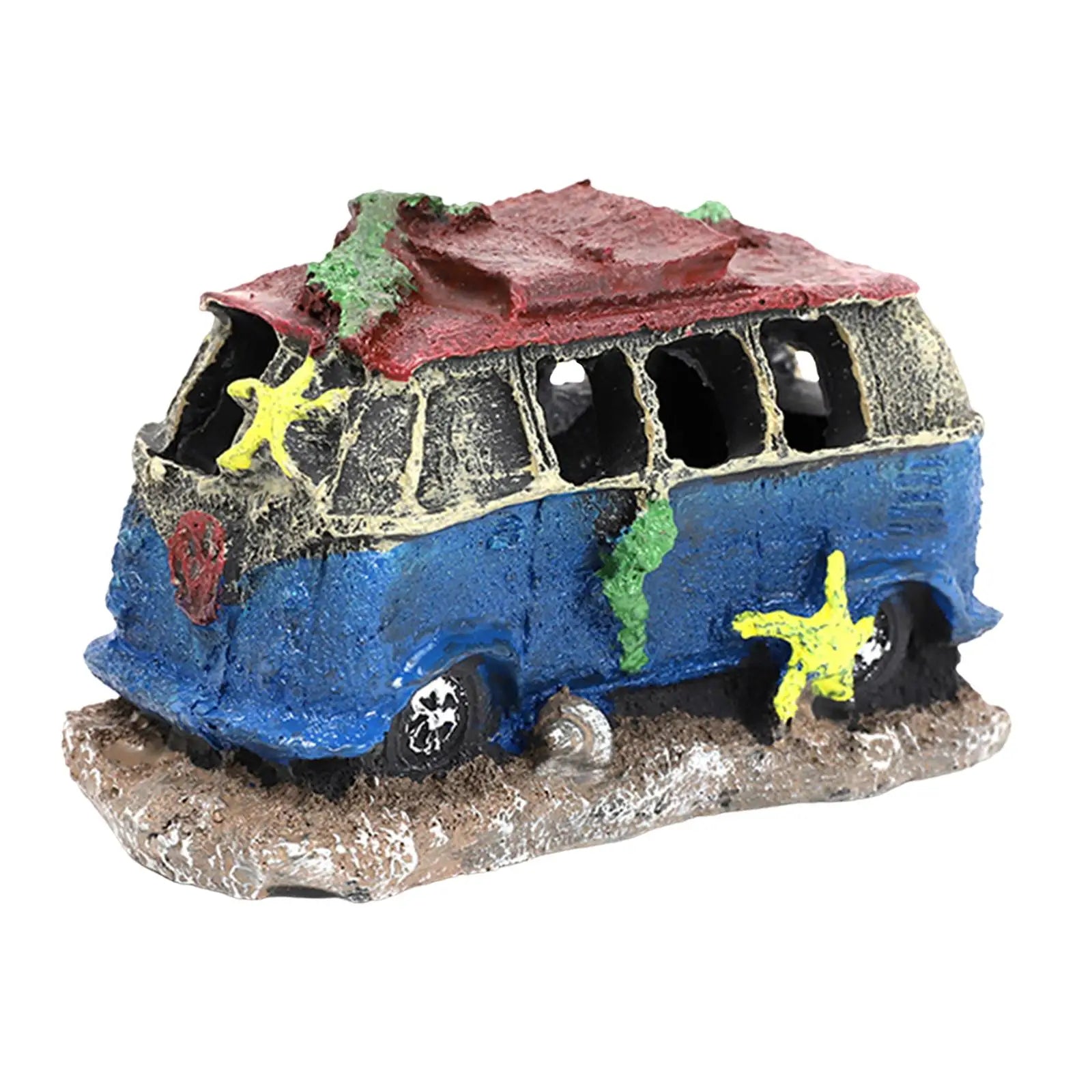 Decoratie van een visschuilplaats voor een autowrak