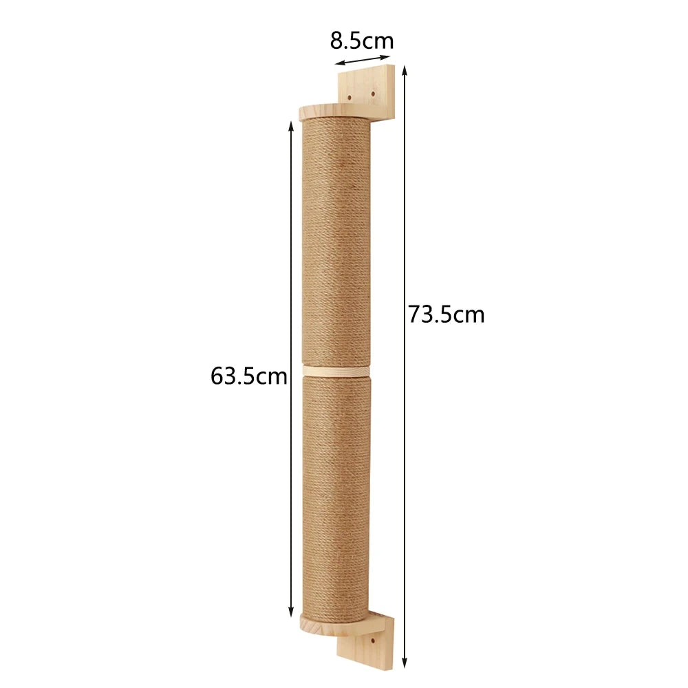 SkyNest Wandgemonteerde Kattenklimtoren