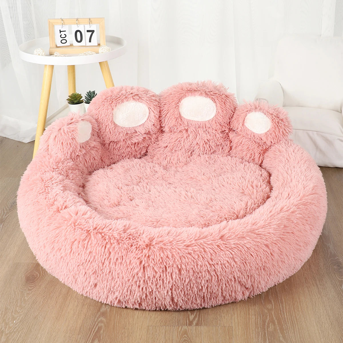 Fluffy Hondenmand – Zachte Wasbare Mand voor Hond of Kat