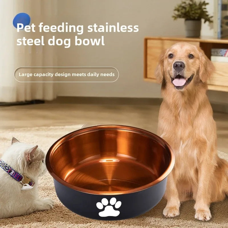 RVS Eetbak voor Honden en Katten – Anti-Slip, Roestvrij