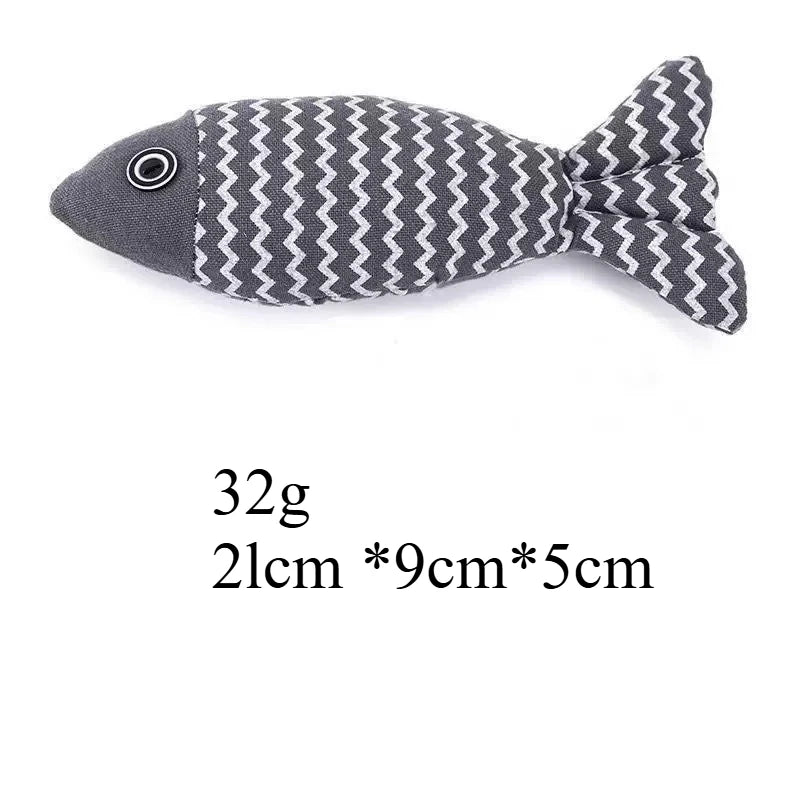 CatNipWave Simulatie Vis – Catnip Speelgoed tegen Verveling & Tandverzorging