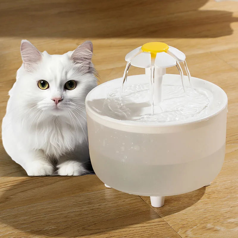 USB Kattenfontein 1L β Stille Drinkfontein met Filter voor Huisdieren
