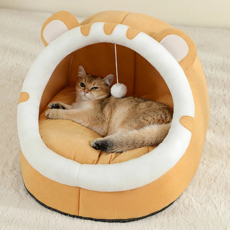 Zacht Kattenhuis – Warm Huisje voor Kat of Kleine Hond