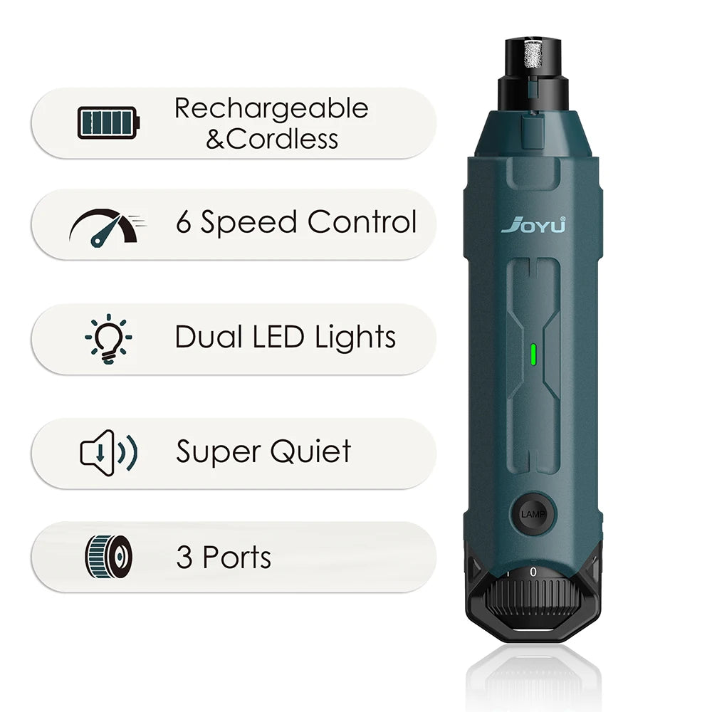 PawPerfect 6-Speed Elektrische Hondennagelvijl