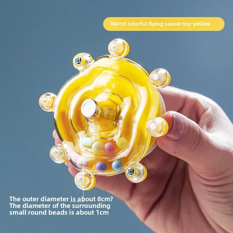 Interactief papegaaienspeelgoed met muziek β kunststof, kleurrijkb