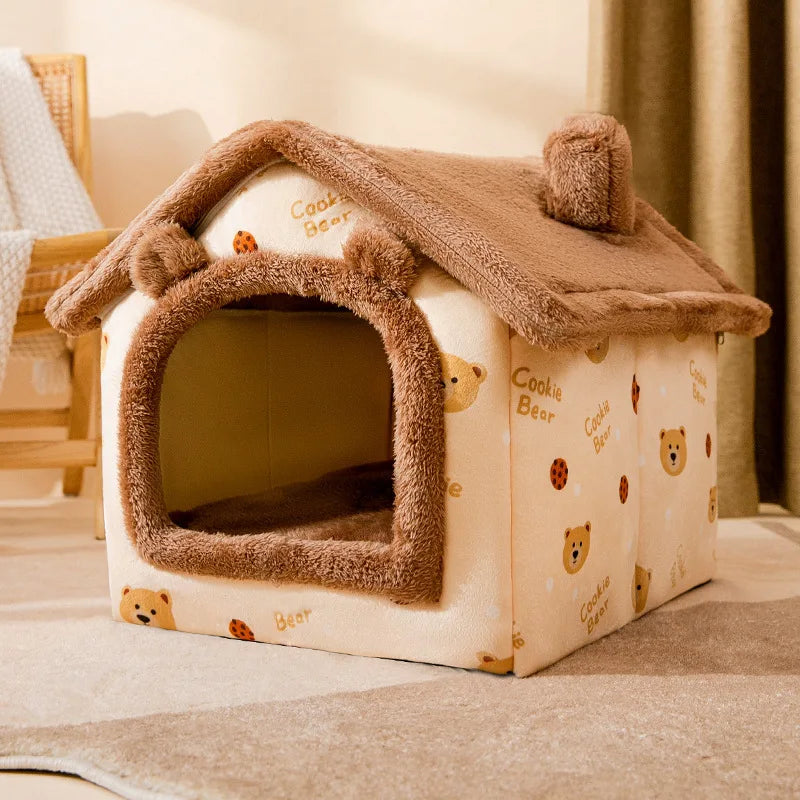 Hondenbench Zacht & Wasbaar – Binnenhuis Kennel Grijs