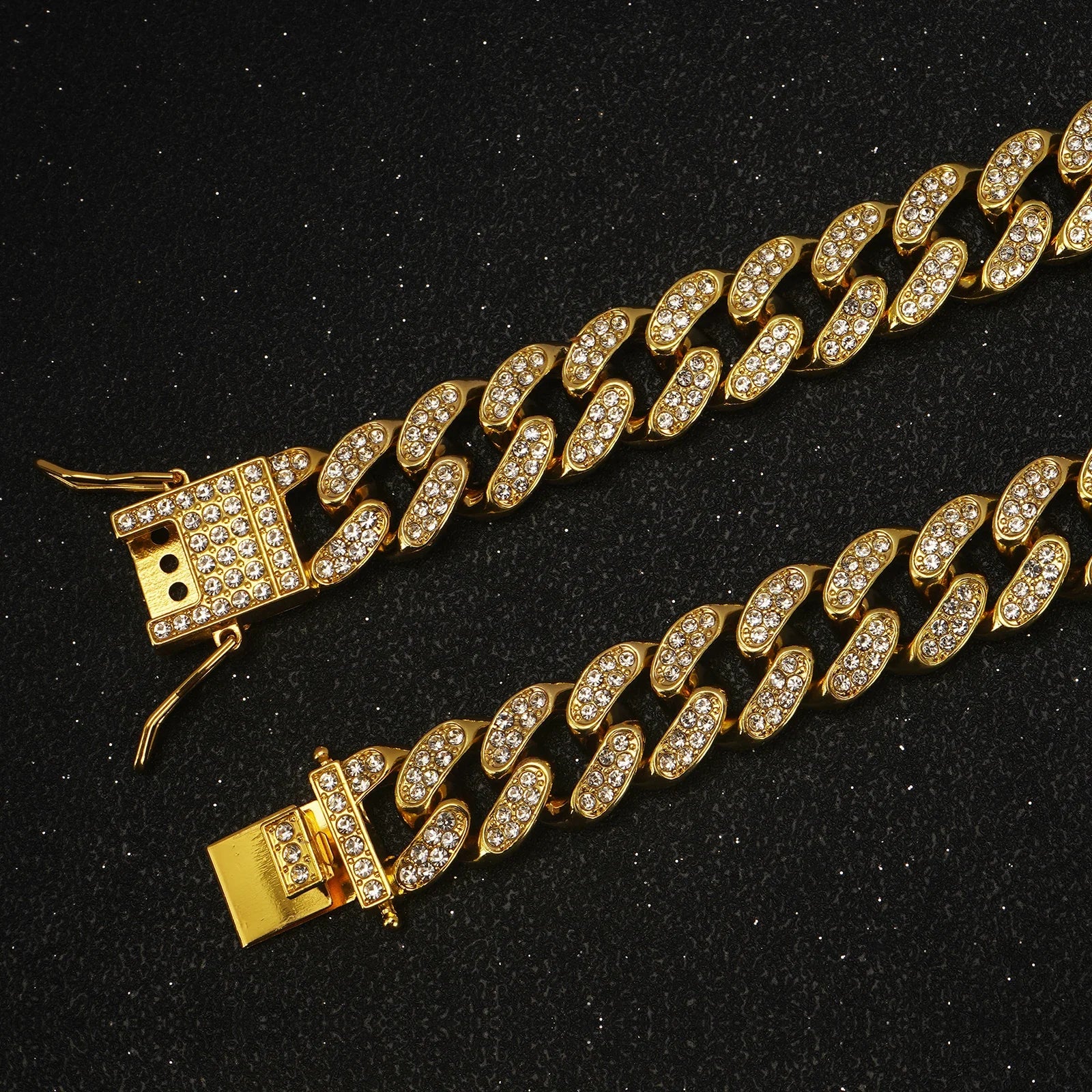 RoyalPaw Diamond Cuban Hondenketting