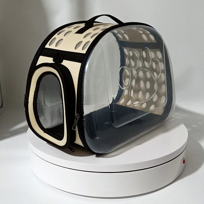 Transparante Huisdierenrugzak PVC/EVA – Ademende Draagtas