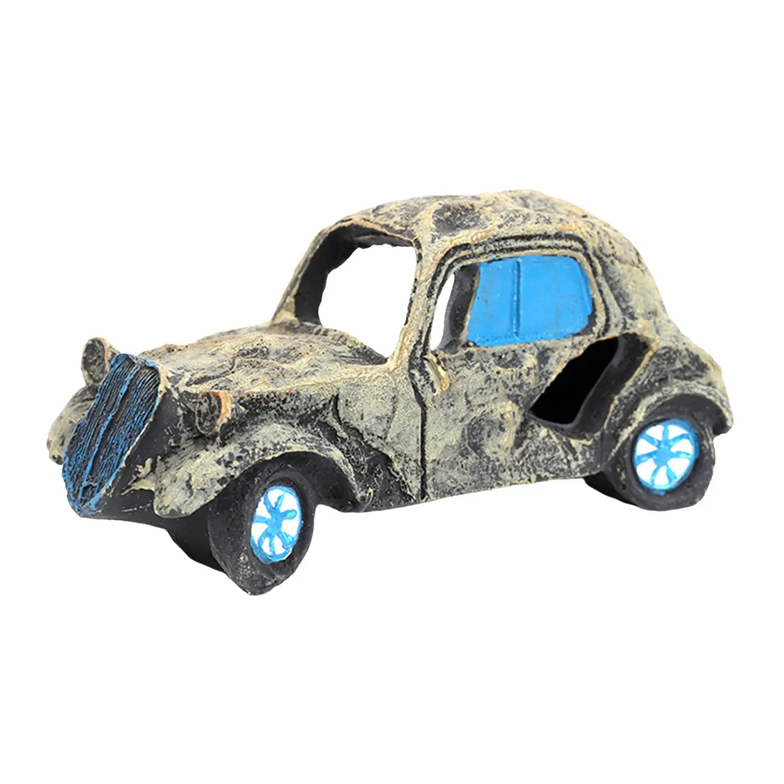 Decoratie van een visschuilplaats voor een autowrak