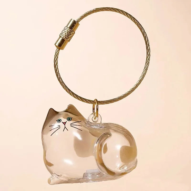 PawRemembrance – Kattenvormige Herdenkings Sleutelhanger met Haarbewaarcontainer