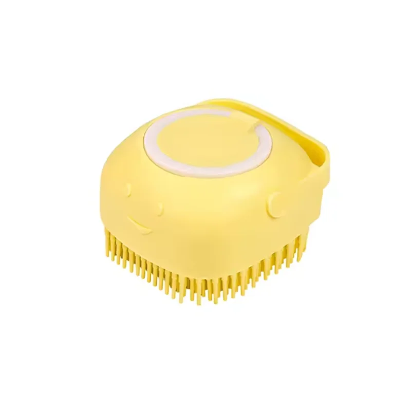 LuxePaws Silicone Pet Massage & Bath Brush