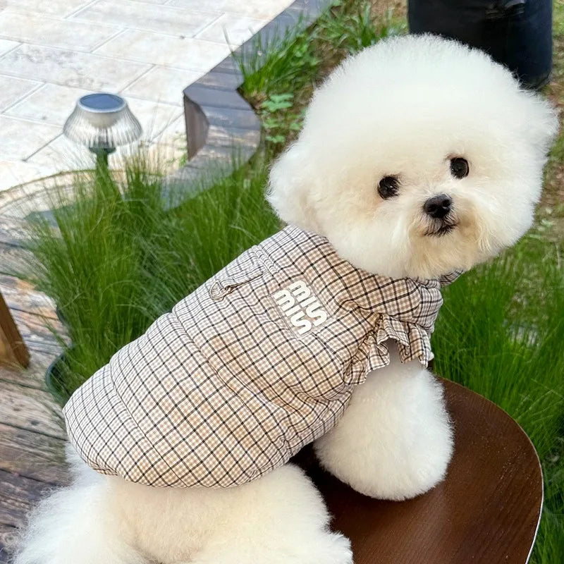 PawChic Winter Check Hondenjas