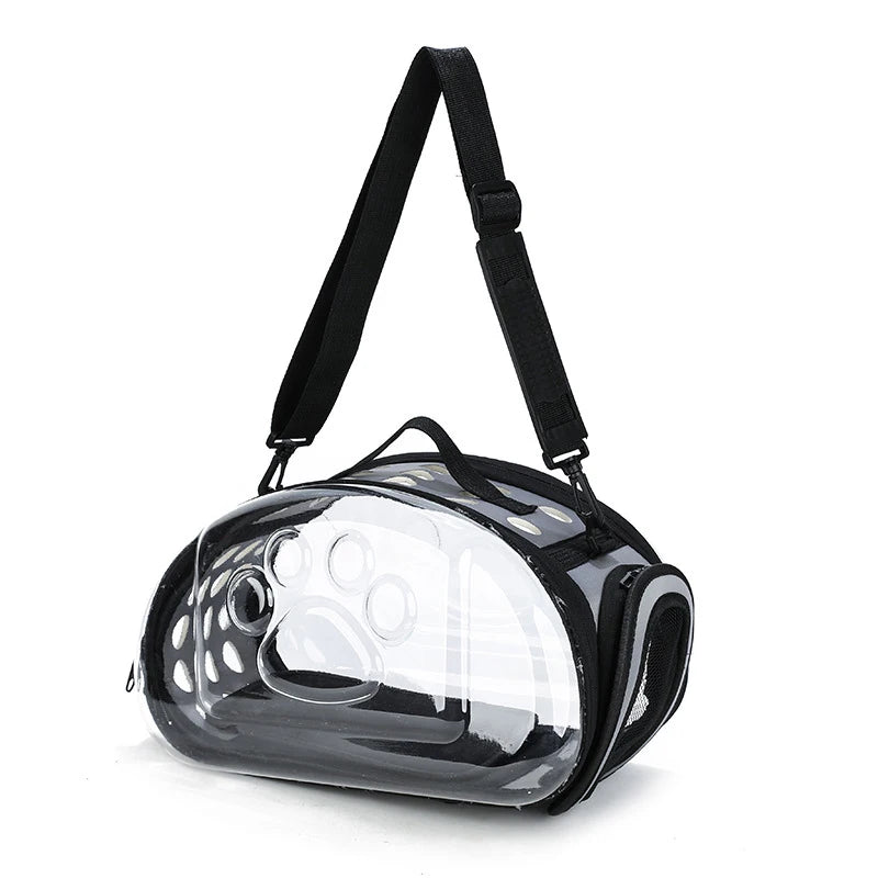 Transparante Huisdierenrugzak PVC/EVA – Ademende Draagtas