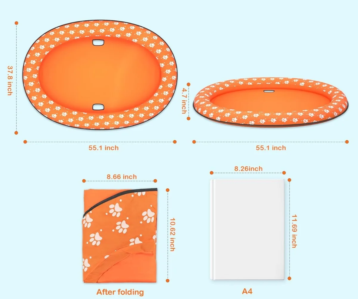 HYDROPAWS Opblaasbaar Hondenvlot