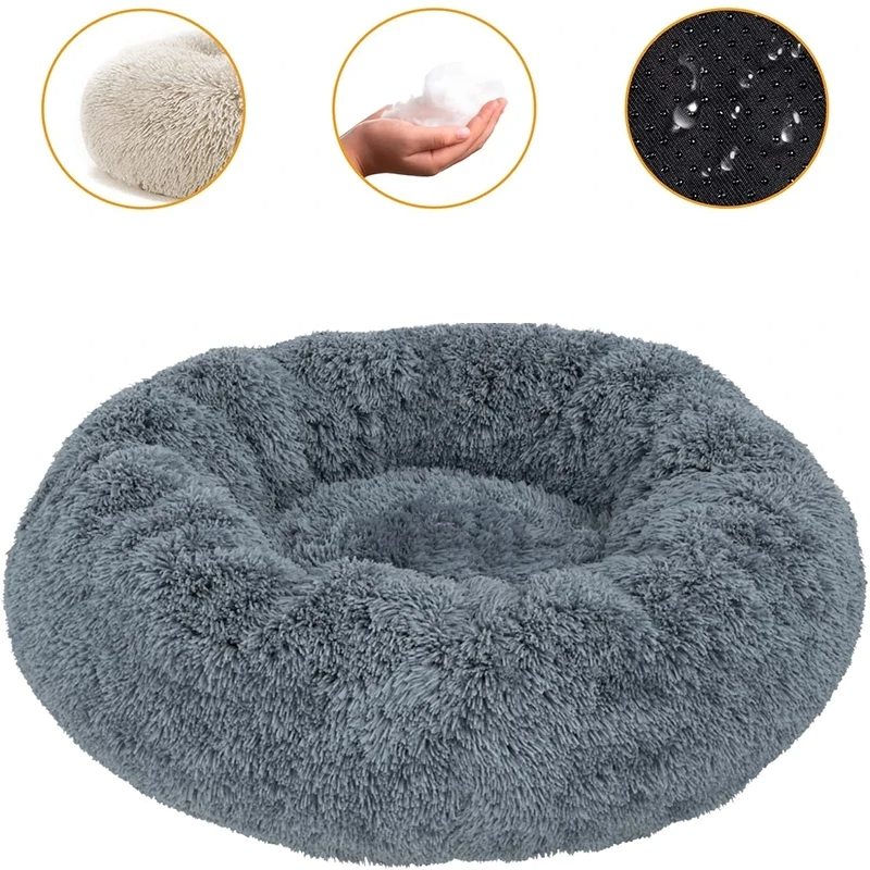 SnugNest Luxe Ronde Huisdiermand