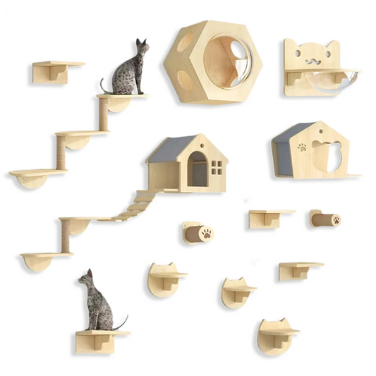 KlimPaws Wandgemonteerde Krabboom