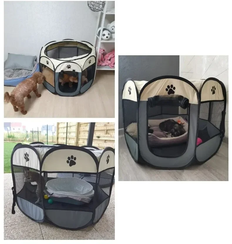 PAW-DOME Opvouwbare OctaPet Tent