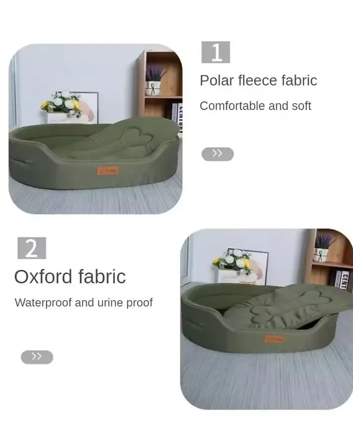 FluffNest Luxe Honden- & Kattenbed met Verwarmend Comfort