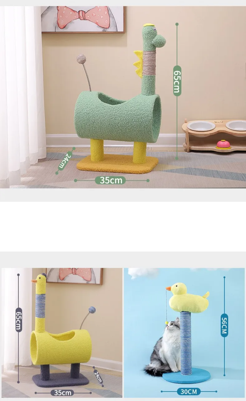 KlimPaws Dubbele Krab- & Klimtoren