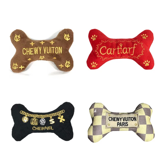 PawChic Luxe Pluche Hondenspeeltjes