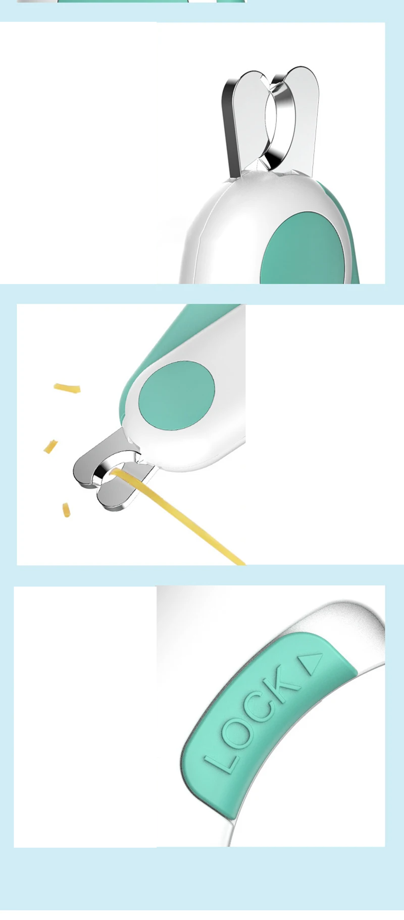 TrimBright Professionele Nagelknipper met LED