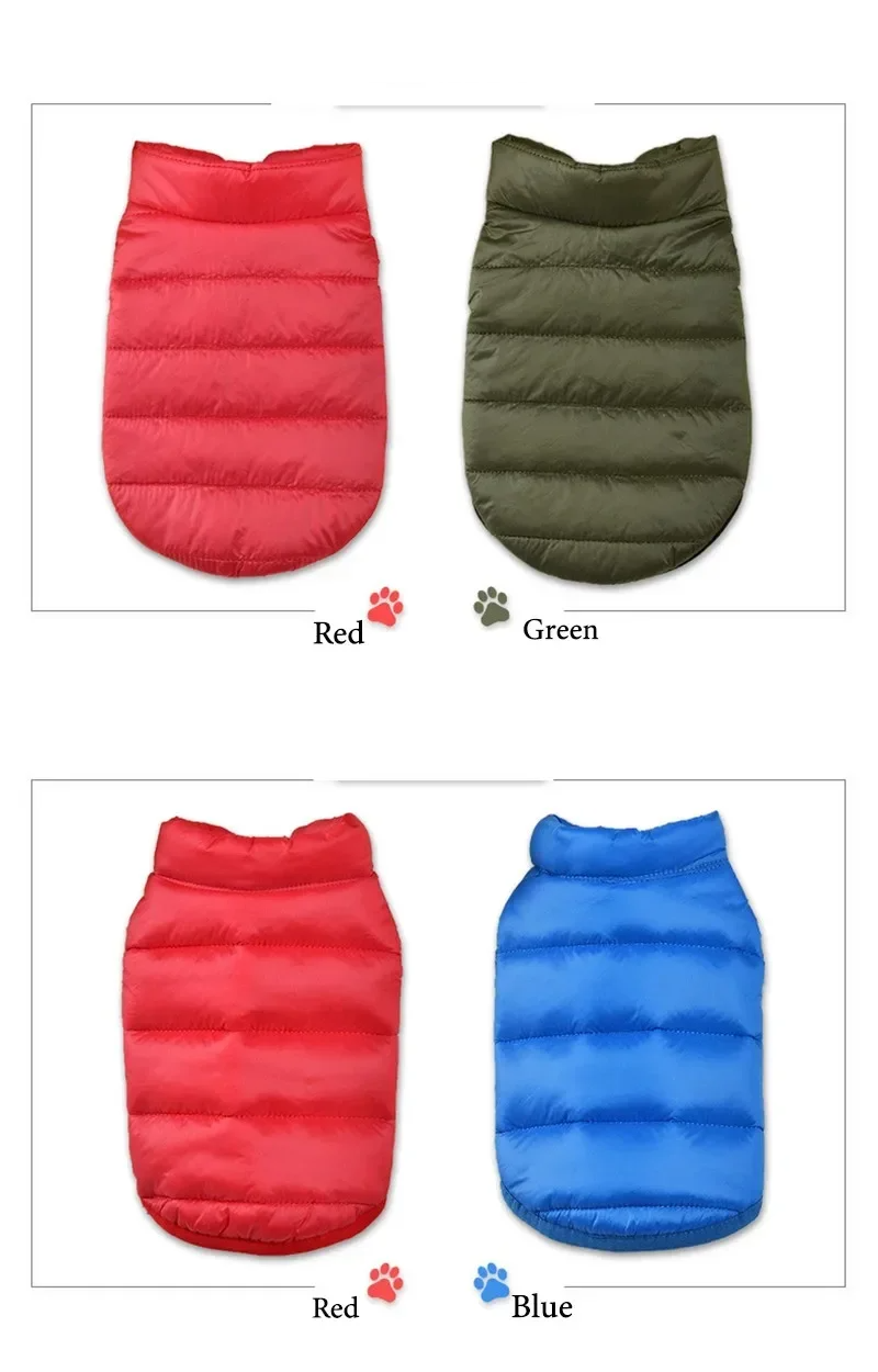 PawLuxe Dubbelzijdige Warme Hondenjas