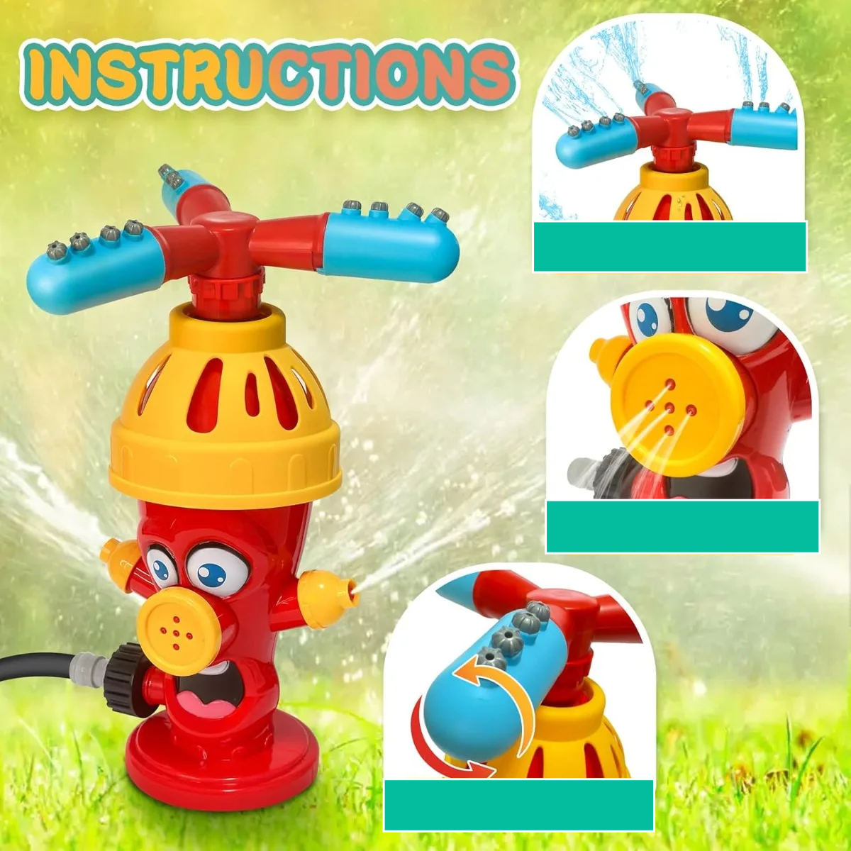 SplashHydrant Hondenspeelgoed