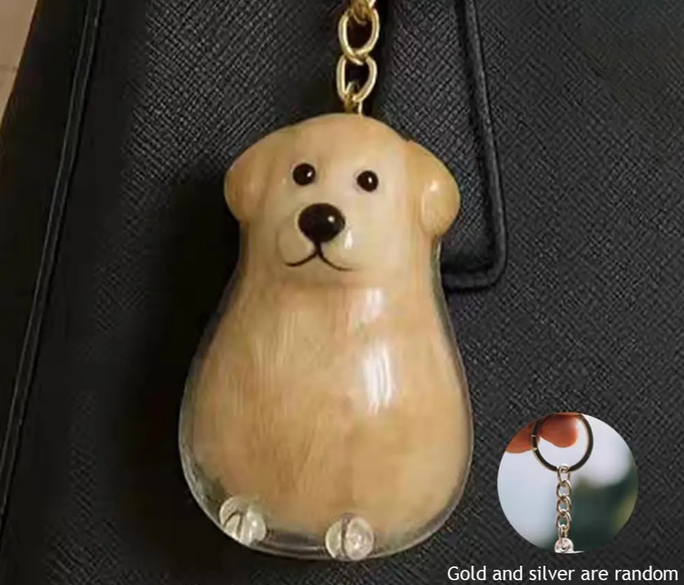 MemoriPaw Honden Haar Bewaar Sleutelhanger