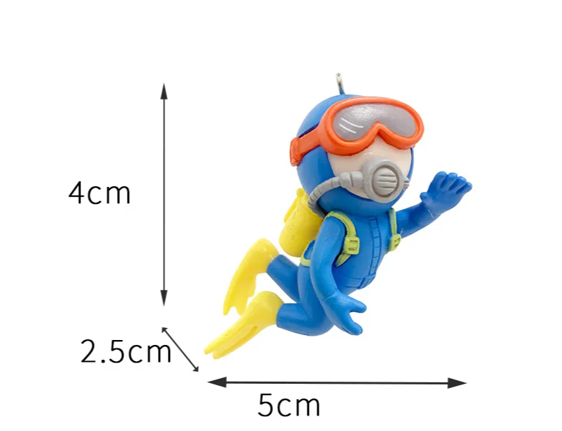 AquaFloat Drijvende Duiker Aquarium Decoratie