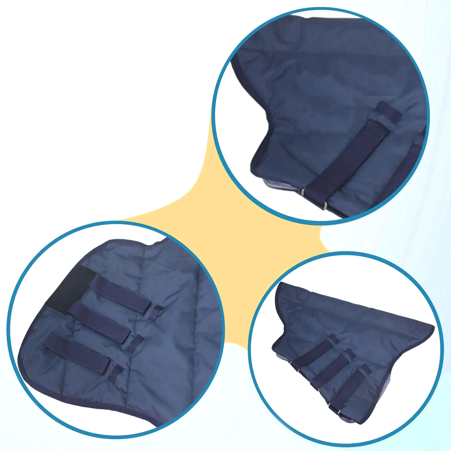 EquiTherm Shield – Waterafstotende Winter Halsbeschermer voor Paarden