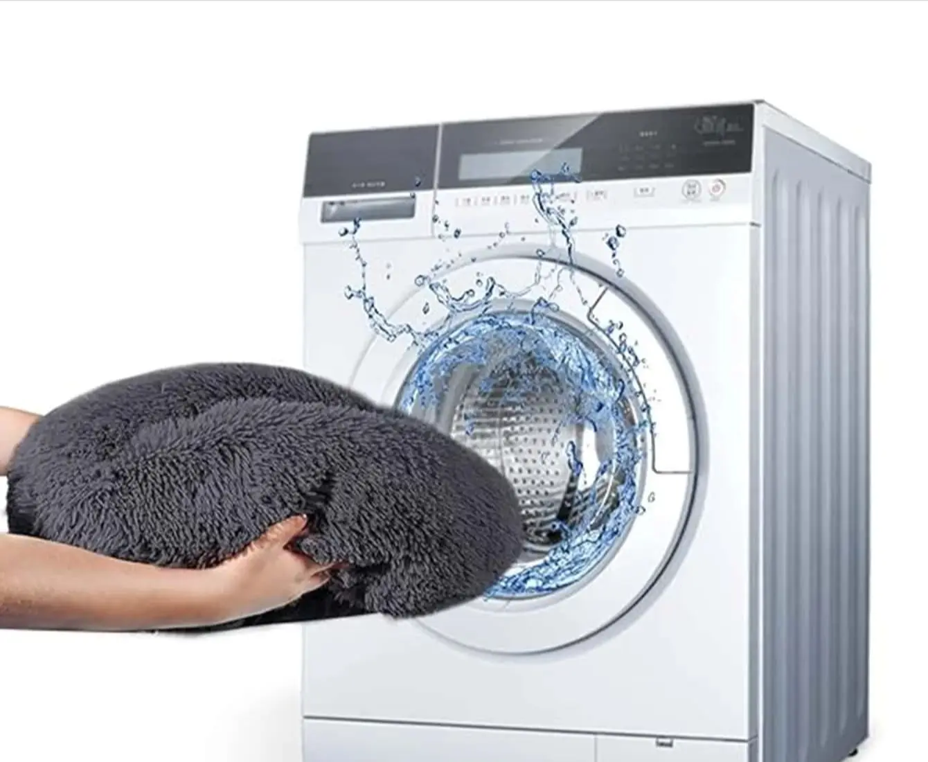 SnugNest Luxe Ronde Huisdiermand