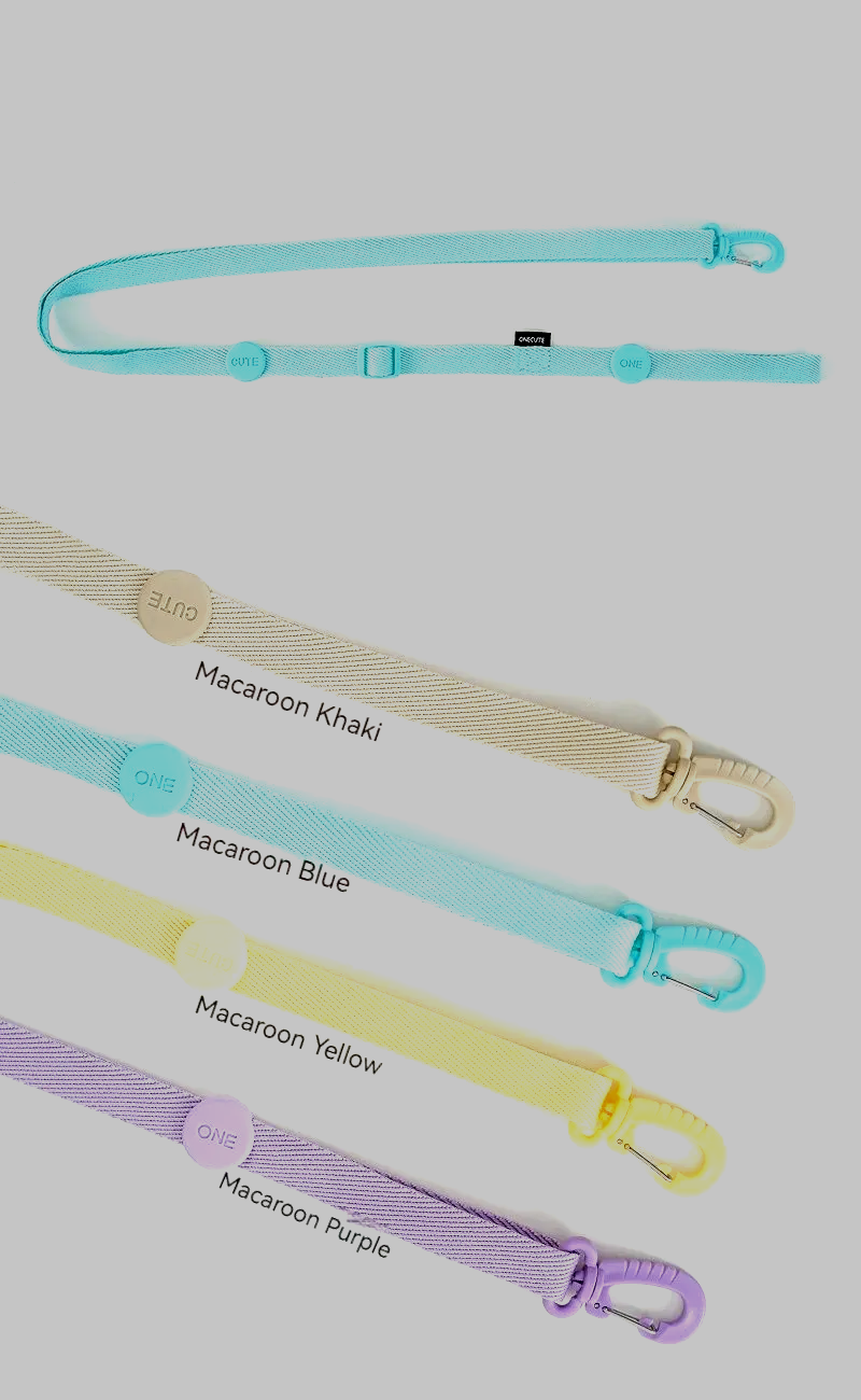 MacaroneWalk – Verstelbare Hondenharnas Set met Halsband & Lijn