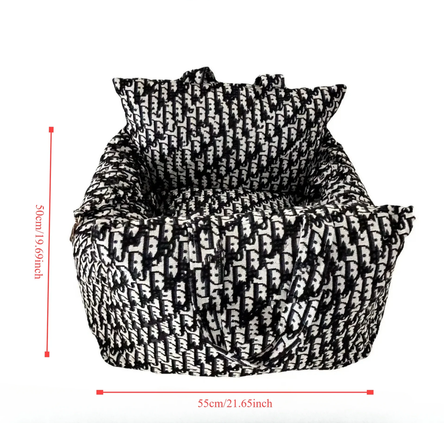 Dog Car Kennel – Afneembare en Wasbare Huisdierkennel voor Herfst & Winter